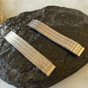 Speidel Stainless Stretch Silver Tone Watch Bands